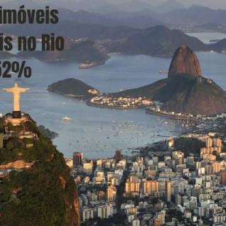 VENDA DE IMÓVEIS RESIDENCIAIS NO RIO SOBE 52%